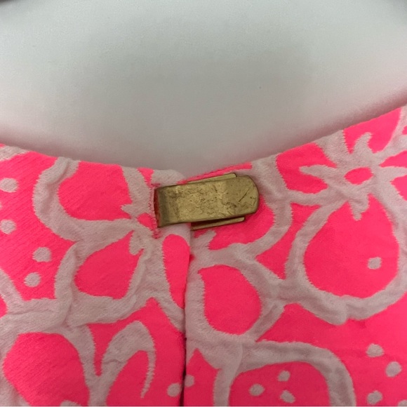 Lilly Pulitzer Percy Dress Fiesta Pink Size 8 EUC - Picture 5 of 8